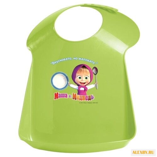 Бытпласт Нагрудник Маша и Медведь