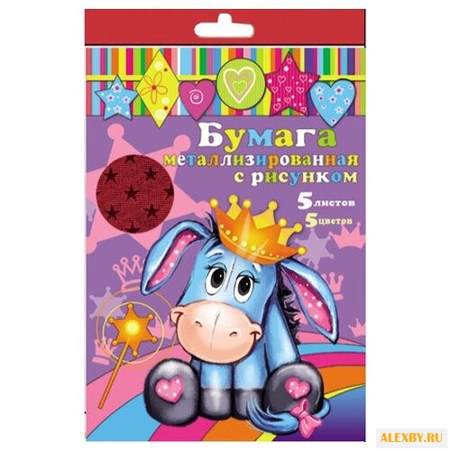 Цветная бумага 24401 Феникс+