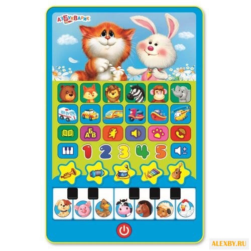 Планшет Азбукварик Друзья зверята