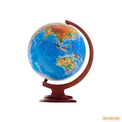 Глобус физический Глобусный мир
