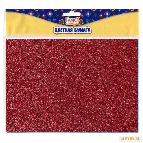 Цветная бумага сверкающая