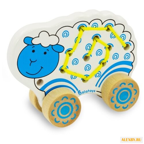 Каталка-игрушка Alatoys Овечка