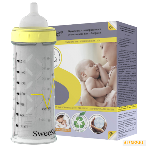 SweeSlee Бутылочка 210 мл с