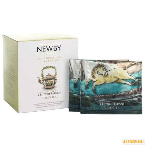 Чай зеленый Newby Hunan green в