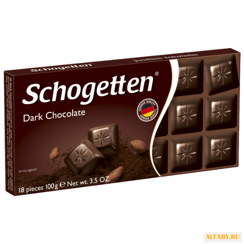 Шоколад Schogetten Dark темный