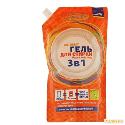 Гель для стирки Vestar Бережный