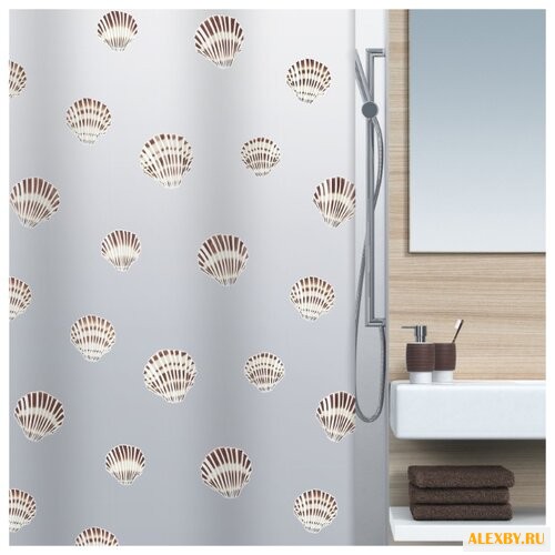 Штора Spirella Shell 180x200