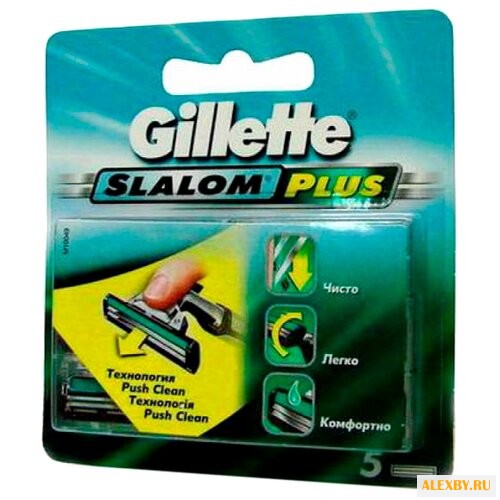Сменные лезвия Gillette Slalom