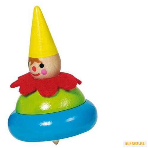 Купить Волчок Goki Петрушка 62981