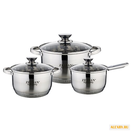 Набор посуды Zeidan Z-50625 6 пр.
