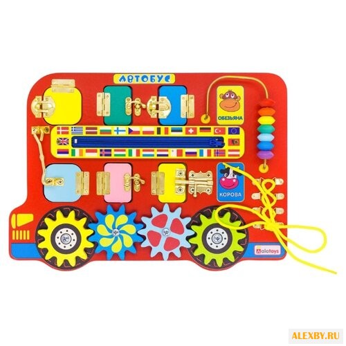 Бизиборд Alatoys Автобус