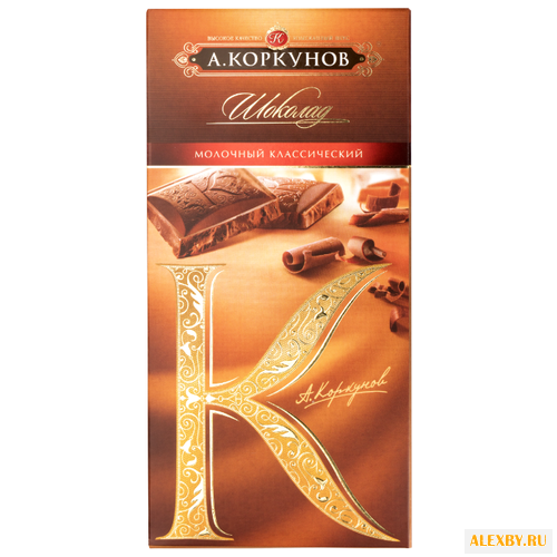Шоколад Коркунов молочный