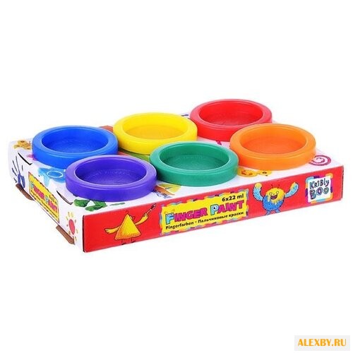 Kribly Boo Пальчиковые краски 6