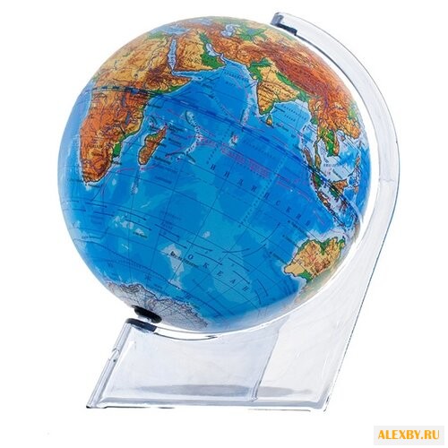 Глобус физический Глобусный мир