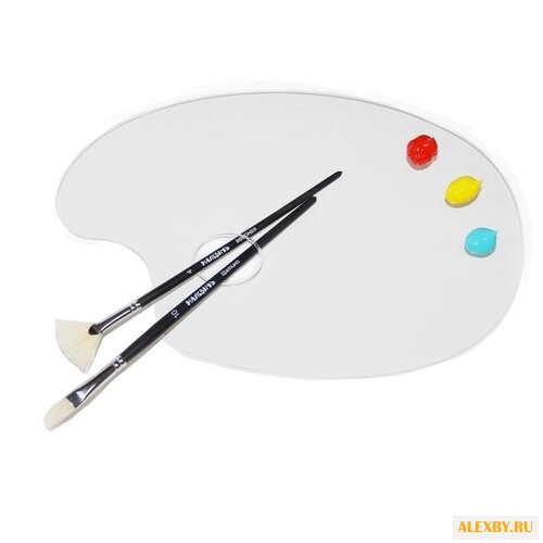 Палитра Малевичъ из оргстекла