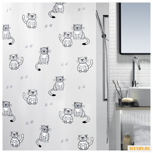 Штора Spirella Gary 180x200