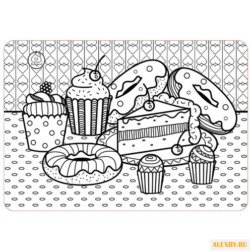 ЯиГрушка Коврик-раскраска