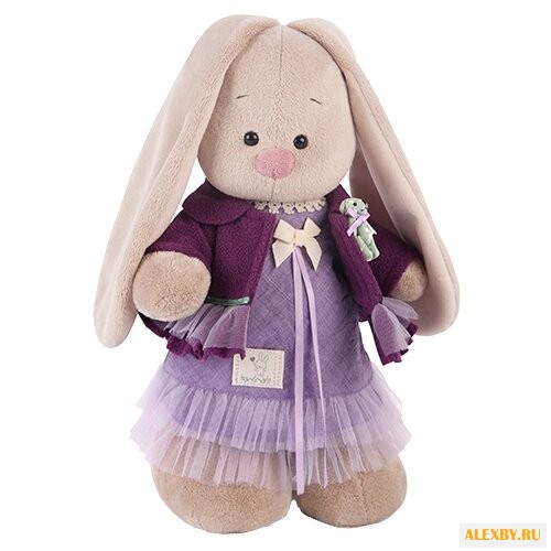 Мягкая игрушка Зайка Ми Лаванда