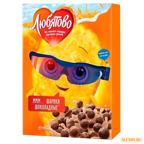 Готовый завтрак Любятово Шарики