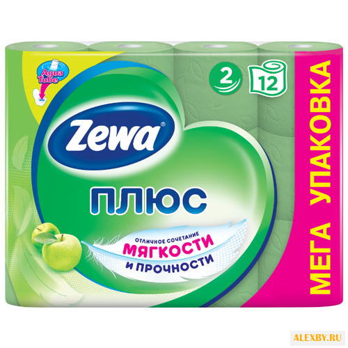 Туалетная бумага Zewa Плюс