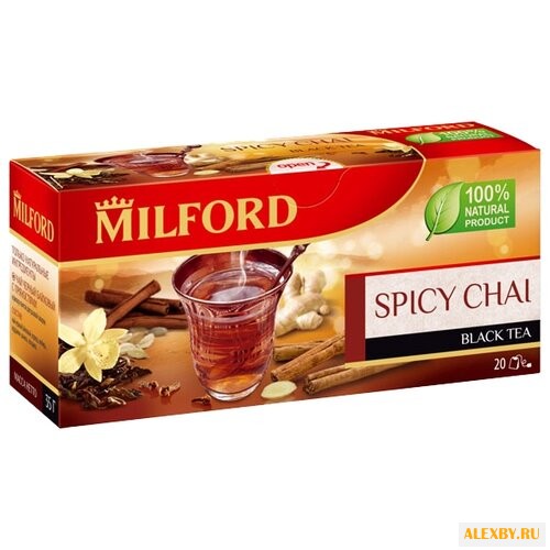 Чай черный Milford Spicy chai