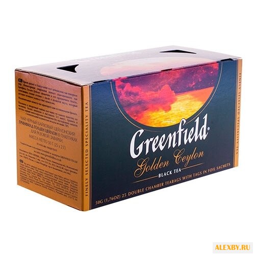 Чай черный Greenfield Golden