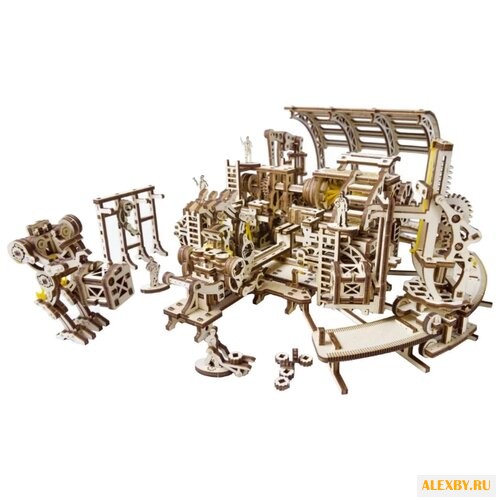 Сборная модель UGEARS Фабрика
