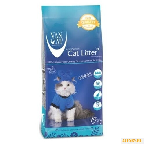 Наполнитель Van Cat Classic 15 кг