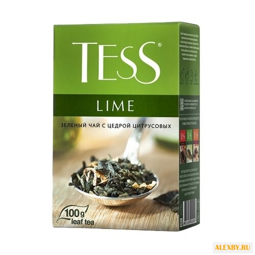 Чай зеленый Tess Lime