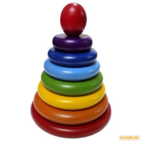 Пирамидка RNToys Радуга Д-512
