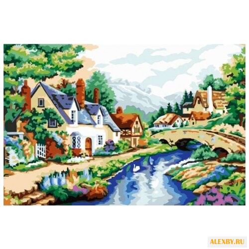 Рыжий кот Картина по номерам