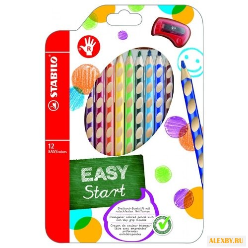 STABILO Цветные карандаши EASY