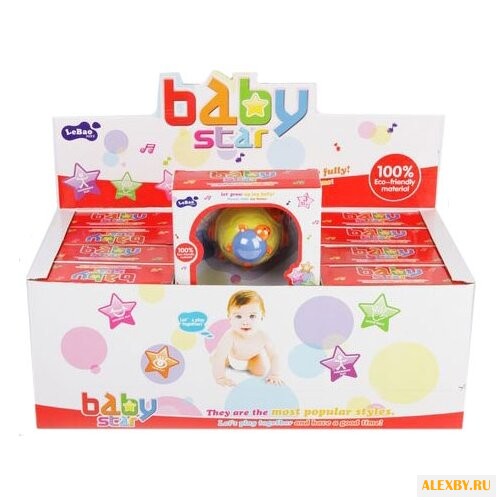 Погремушка Baby Star Дисплей 822
