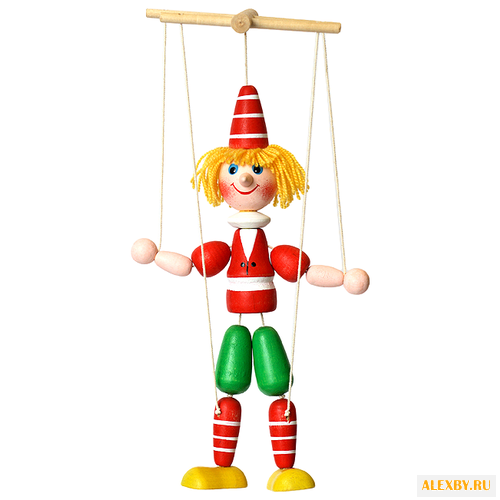 КЛИМО Кукла Марионетка Буратино