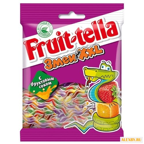 Мармелад Fruit-tella Змеи XXL