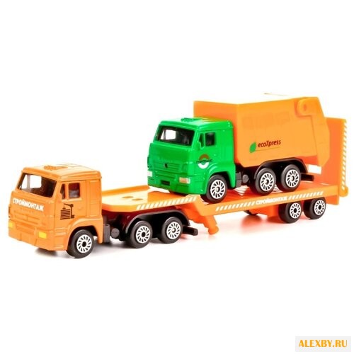Набор машин ТЕХНОПАРК КамАЗ
