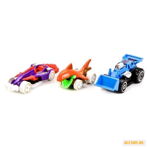 Набор машин ТЕХНОПАРК из трех