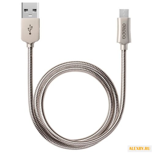 Кабель Deppa Steel USB -