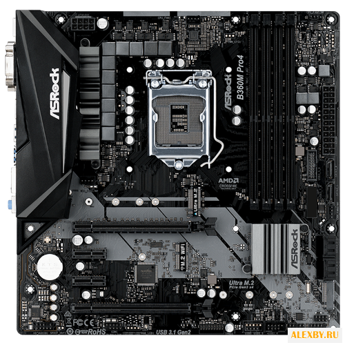 Материнская плата ASRock B360M