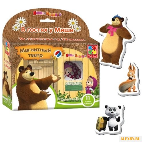 Vladi Toys Магнитный театр Маша