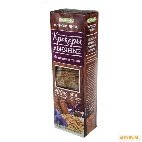 Крекеры ВИТАПРОМ льняные с