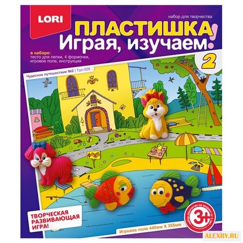 Масса для лепки LORI Пластишка