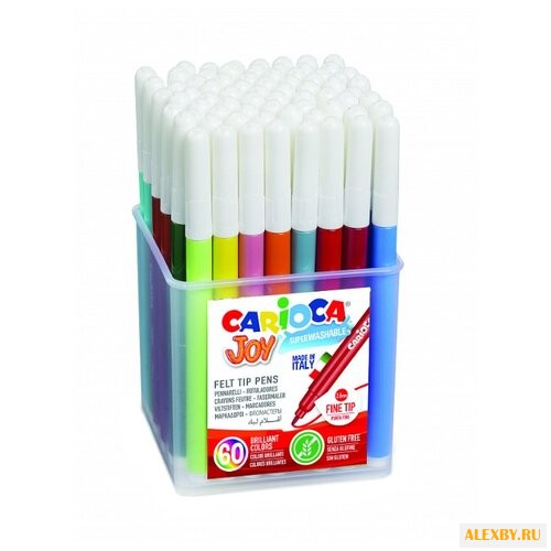 Carioca Фломастеры Joy 60 шт.