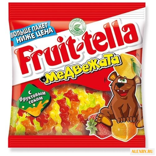 Мармелад Fruit-tella Медвежата