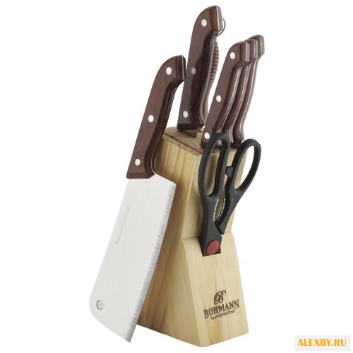 Набор Bohmann 5 ножей ножницы и