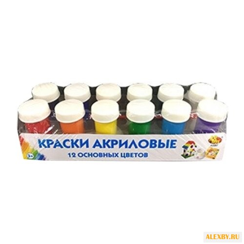 ABtoys Акриловые краски 12
