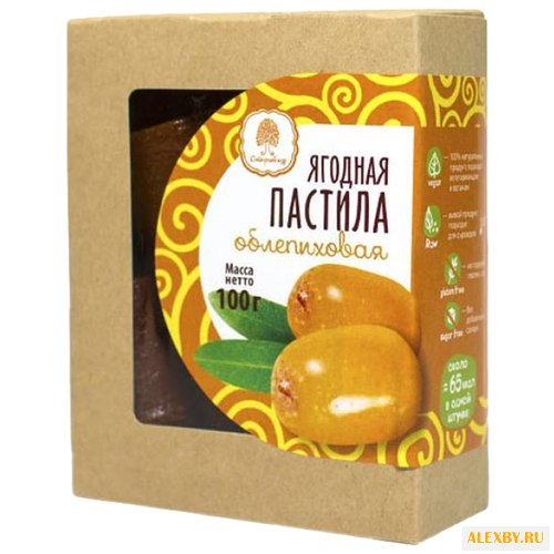 Пастила Сибирский кедр ягодная