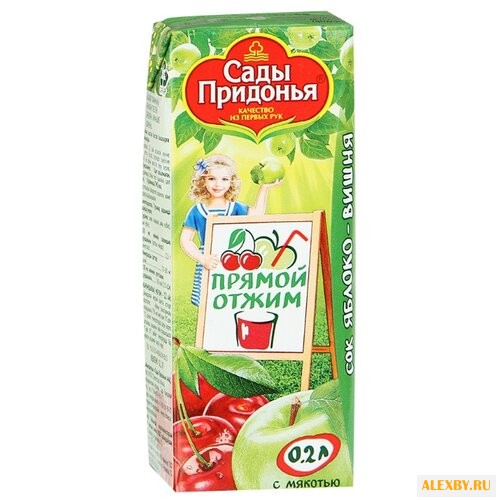 Сок Сады Придонья Яблоко-Вишня