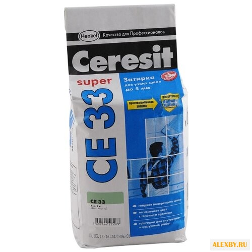 Затирка Ceresit CE 33 Super 2 кг
