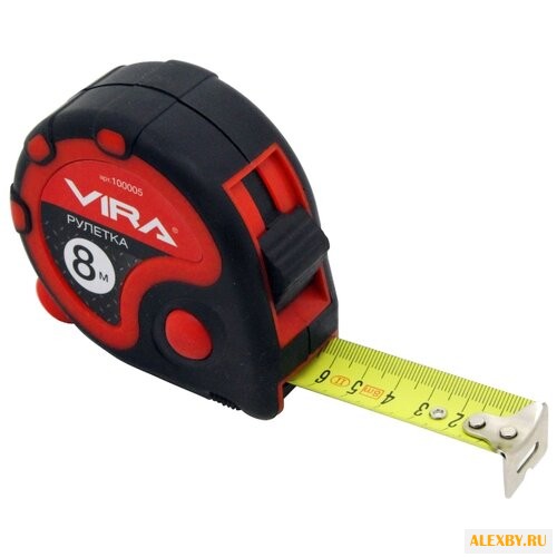 Рулетка Vira 100005 25 мм x 8 м